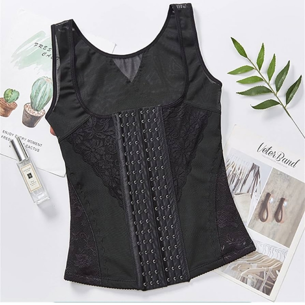 waist trainer shapewear tummy control slim body shaper workout girdle tankto